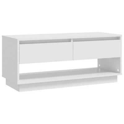 Berkfield TV Cabinet White 102x41x44 cm Engineered Wood