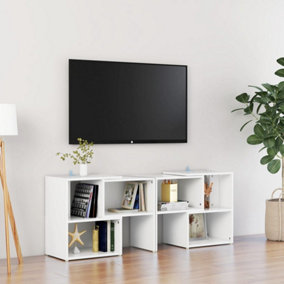 Berkfield TV Cabinet White 104x30x52 cm Engineered Wood