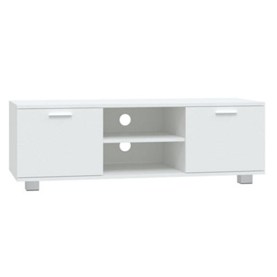 Berkfield TV Cabinet White 120x40.5x35 cm Engineered Wood