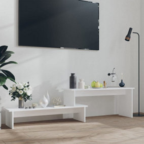 Berkfield TV Cabinet White 180x30x43 cm Engineered Wood