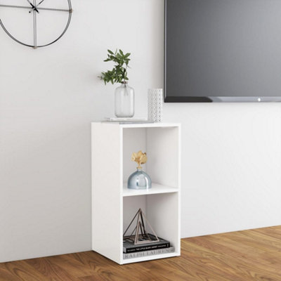Berkfield TV Cabinet White 72x35x36.5 cm Engineered Wood