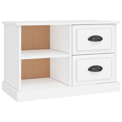 Berkfield TV Cabinet White 73x35.5x47.5 cm Engineered Wood