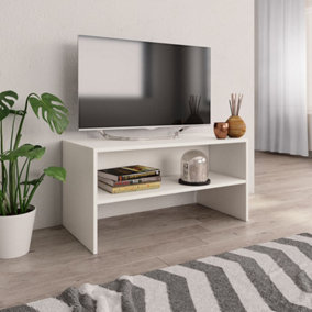 Berkfield TV Cabinet White 80x40x40 cm Engineered Wood