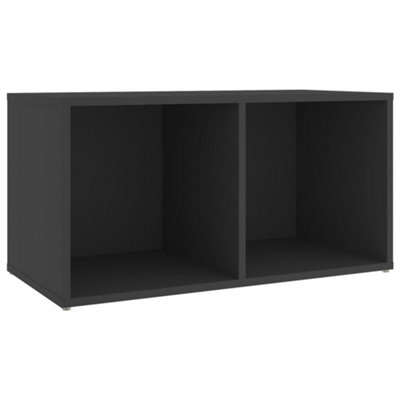 Berkfield TV Cabinets 2 pcs Grey 72x35x36.5 cm Engineered Wood