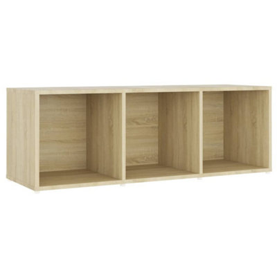 Berkfield TV Cabinets 2 pcs Sonoma Oak 107x35x37 cm Engineered Wood