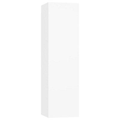 Berkfield TV Cabinets 2 pcs White 30.5x30x110 cm Engineered Wood