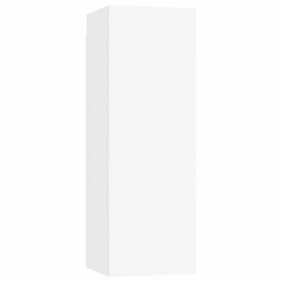 Berkfield TV Cabinets 2 pcs White 30.5x30x90 cm Engineered Wood
