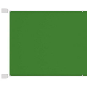 Berkfield Vertical Awning Light Green 140x420 cm Oxford Fabric