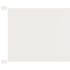 Berkfield Vertical Awning White 250x420 cm Oxford Fabric