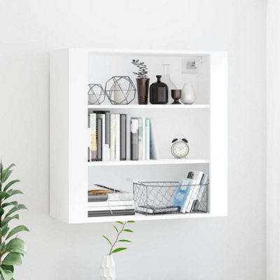 Berkfield Wall Cabinet White 80x33x80 cm Engineered Wood