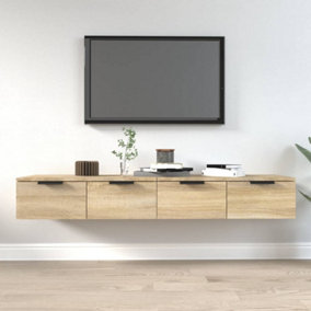 Berkfield Wall Cabinets 2 pcs Sonoma Oak 68x30x20 cm Engineered Wood