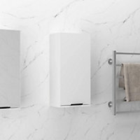 Berkfield Wall-mounted Bathroom Cabinet White 32x20x67 cm