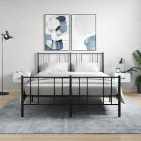 Berkfield Wall-mounted Bedside Cabinets 2 pcs White 35x35x20 cm