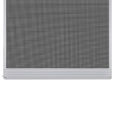Berkfield White Hinged Insect Screen for Doors 120 x 240 cm