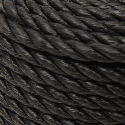 Berkfield Work Rope Black 16 mm 250 m Polypropylene