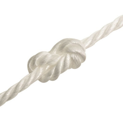 Berkfield Work Rope White 14 mm 50 m Polypropylene