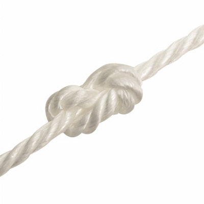 Berkfield Work Rope White 16 mm 250 m Polypropylene
