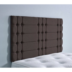Berlin Turin 2ft6 Small Single 36" Headboard - Charcoal