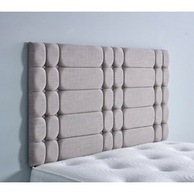Berlin Turin 2ft6 Small Single 36" Headboard - Silver