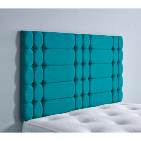 Berlin Turin 6ft Super King 36" Headboard - Teal