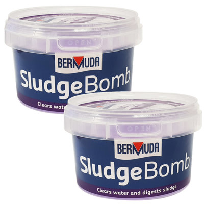 Bermuda Sludge Bomb 2x pack - for ponds up to 20,000 litres