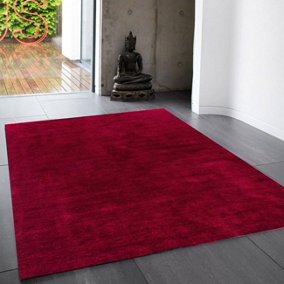 Berry Plain Modern Easy to clean Rug for Bedroom & Living Room-160cm X 230cm