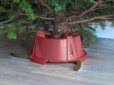 Bertie Christmas Tree Stand - Maroon