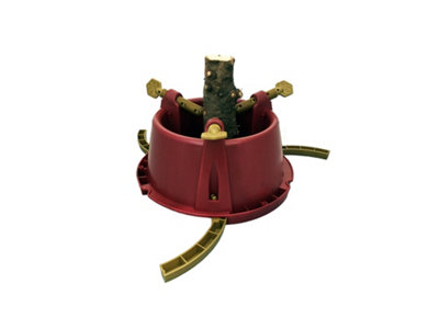 Bertie Christmas Tree Stand - Maroon - 4