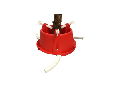 Bertie Christmas Tree Stand - Red - 4
