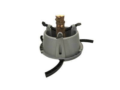 Bertie Christmas Tree Stand - Silver - 4