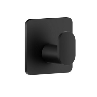 BESLAGSBODEN - CUBE Single Hook mini. Black. Self-adhesive. Price Comparisons | Compare The Build