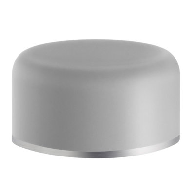 BESLAGSBODEN - Door Stop for Floor, Grey rubber/Brushed Stainless Steel Price Comparisons | Compare The Build