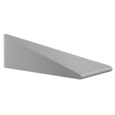 BESLAGSBODEN - Door Stop for Floor, Grey rubber, Length 120 mm Price Comparisons | Compare The Build