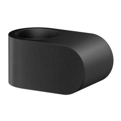 BESLAGSBODEN - Door stop for handle, Black rubber, Length 34 mm Price Comparisons | Compare The Build
