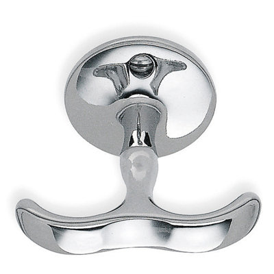 BESLAGSBODEN - Double Shelf Hook in Polished Chrome Price Comparisons | Compare The Build