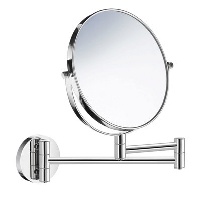 BESLAGSBODEN - Make-up Mirror. Chromed. Wall mounted. X1/X7.