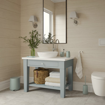 BESLAGSBODEN - Pedal Bin 4 L. Eucalyptus. Soft close. Height 255 mm. - 3
