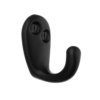 BESLAGSBODEN - Single Hook, Black, Height 38 mm Price Comparisons | Compare The Build