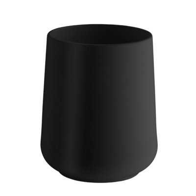 BESLAGSBODEN - Tumbler. Freestanding. Black. Height 100 mm.