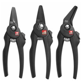 Bessey Black Snips Multi-Purpose Cutters Angled Combi Mini Snips Limited Edition