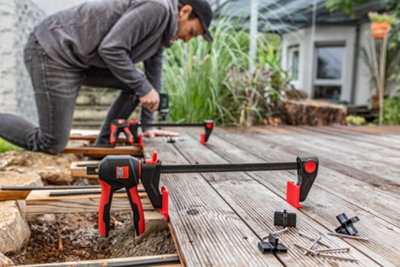 BESSEY Decking Mounting Kit EZ-DT For EZ360 EZL Clamps Deck Spacing Laying Tool