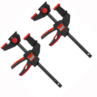 Bessey EZR156SET One Handed Guide Rail Clamps x2 Universal Set Festool