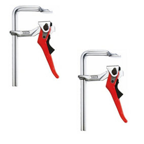 Bessey GSH Ratchet Lever Clamps Heavy Duty 7500n Two Clamps GSH 300/140