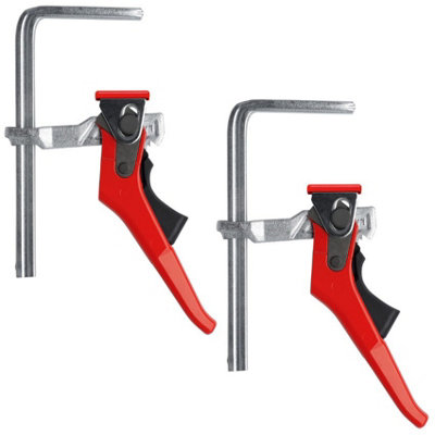 Bessey Guide Rail Plunge Saw All Steel Table Lever Clamps GTRH 160/60 BE104924