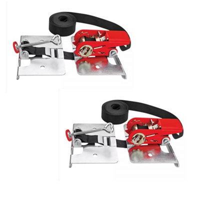 Bessey Hardwood Laminate Parquet Flooring Strap Clamps SVH400 Twin Pack