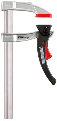 Bessey KliKlamp Quick Release Ratchet F Clamp Light and Strong KLI 400/80