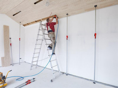Bessey Telescopic Support Bars Drywall Plaster Board Support 1450 ...