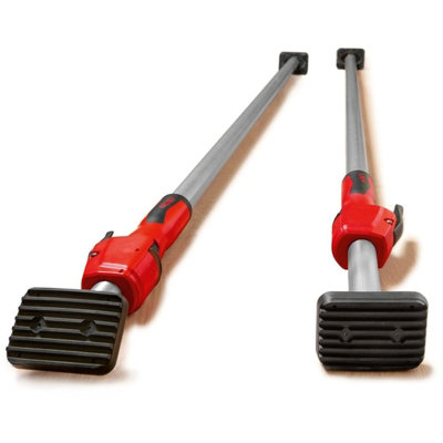 Bessey Telescopic Support Bars Drywall Plaster Board Support 2070-3700mm Reach