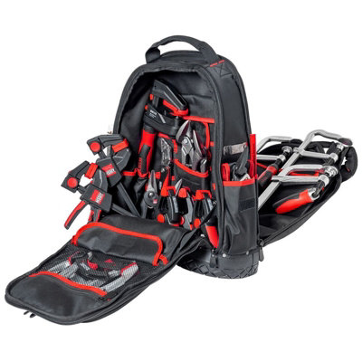 Bessey Trade Tool Bag Travel Tool Backpack Heavy Duty Work Site Rucksack 3101967