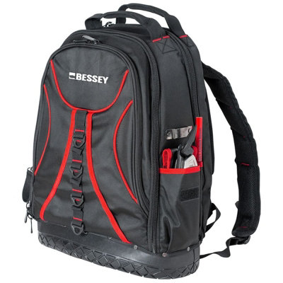 Bessey Trade Tool Bag Travel Tool Backpack Heavy Duty Work Site Rucksack 3101967 - 3